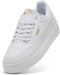 PUMA Shuffle Downtown - Unisex Sneakers - SOFTFOAM+ - PUMA White-PUMA White-PUMA Gold