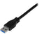 Startech.com USB 3.0 A-naar-B-kabel - 1 m - SuperSpeed - Zwart
