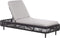 OSINI - Ligstoel - Grijs - Rotan