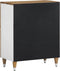 vidaXL - Dressoir - 60x33,5x75 - cm - massief - mangohout