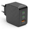 Hama 00201961 - Oplader - 65 W Snel en veilig opladen - Zwart