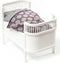 Smallstuff Rosaline - Houten Poppenbedje - Inclusief matrasje - White