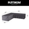 Platinum AeroCover - Loungebankhoes L-vorm - 270x270x100xH70cm - Ademend - Waterproof - Hoge kleurechtheid