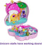Polly Pocket Eenhoorn koffer - Speelfigurenset
