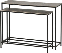 Sidetable SIlvia set van 2 - Silver antique | Meubelplaats
