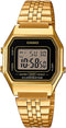 Casio LA680WEGA-1ER - Dameshorloge - Digitaal - Goudkleurig 28,6 mm