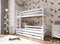 LUK - Stapelbed - 90x200cm - te splitsen tot 2 losse bedden - wit