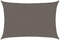 vidaXL - Zonnezeil - 160 - g/m² - 5x6 - m - HDPE - antracietkleurig