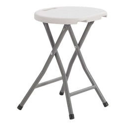 Opvouwbare stoel EDM 73798 Wit 33 x 30 x 45 cm