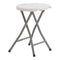 Opvouwbare stoel EDM 73798 Wit 33 x 30 x 45 cm