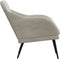 vidaXL Fauteuil 63x76x80 cm fluweel lichtgrijs