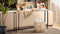 SoBuy FSB19-E - Bijzettafel - Zwart Houtcomposiet - 120 x 20 x 65 cm