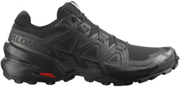 Salomon Speedcross 6 - Trailrunningschoen Heren - QuickLace - Donkergrijs - Zwart