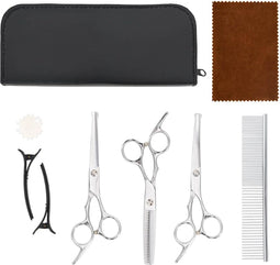 vidaXL - 7-delige - Hondentrimset - roestvrij - staal