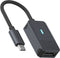 Rapoo UCA-1005 - USB-C naar DisplayPort Kabel - 4K Ultra HD - Zwart