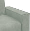 vidaXL - Driezitsbank - 180 - cm - fluweel - lichtgrijs