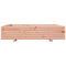 vidaXL - Plantenbak - 110x110x26,5 - cm - massief - douglashout