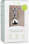 Metalen Buttplug met Zilveren Diamant - M