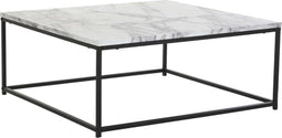 Bijzettafel DKD Home Decor Metaal MDF Aluminium (80 x 80 x 34 cm)