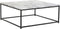 Bijzettafel DKD Home Decor Metaal MDF Aluminium (80 x 80 x 34 cm)
