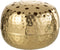 J-Line vaas Ball Met Gaten - metaal - goud - large - Ø 23 cm
