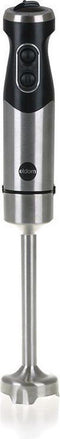 Staafmixer - 1000W - met turbo-functie - zwart zilver