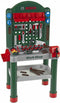Klein Toys Bosch mini multifunctionele werkbank - 79 accessoires - donkergroen