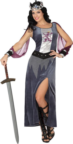 "Paars ridder kostuum voor dames - Verkleedkleding - XS/S"