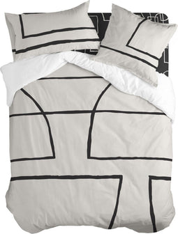 Noorse hoes HappyFriday Blanc Serenity Multicolour 220 x 220 cm