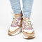 PS Poelman Carocel - Dames Sneakers - Beige Multi - Maat 37