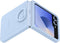 Samsung Galaxy Z Flip6 - Siliconen Hoesje - Hoogwaardige Bescherming - Blauw
