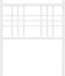 vidaXL - Hoofdbord - 80 - cm - metaal - wit