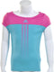 adidas - Girls Response Capsleeve - Meisjes Tennis T-shirts - 176 - IntensBlauw/IntensRoze