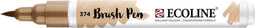 Brushpen Talens Ecoline 374 rozebeige - 3 stuks