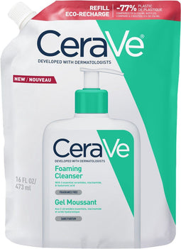 CeraVe - Schuimende Reinigingsgel - voor normale tot vette huid met 3 ceramiden - 473ml