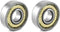 ® 20 stuks 608zz kogellagers, metalen dubbel afgeschermde miniatuur diepgroefkogellagers, voor skate