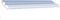 vidaXL - Luifel - vrijstaand - automatisch - 600x350 - cm - blauw - en - wit