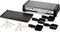 DOMO DO9189G - Gourmetstel - 8 Personen - Steengrill en Raclette - Zwart
