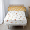 Happy Friday Sheet set 2 pieces World trip 180x270 cm (Single) Multicolor