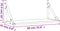 vidaXL - Wandschappen - 2 - st - 60x25x25,5 - cm - bewerkt - hout - grijs - sonoma - eiken