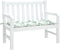 vidaXL - Tuinbankkussen - 100x50x7 - cm - oxford - stof - bladpatroon