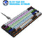 HXSJ V800 - Bedraad Mechanisch Gaming Toetsenbord - RGB - 68 Keys - Blue Switch - Zwart Grijs