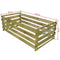 vidaXL - Compostbak - met - latten - geïmpregneerd - grenenhout - 180x90x90 - cm