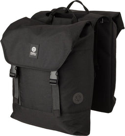 AGU Essentials DWR Dubbele Fietstas - Urban Klickfix - Waterafstotend 36 L - Zwart