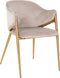 Richmond Stoel Gwen khaki Velvet