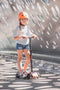 Scoot and Ride Highwaykick 5 - Kinderstep met LED verlichting - Peach