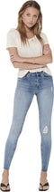 ONLY ONLBLUSH MID SK ANK RAW REA333NOOS - Dames Jeans - Maat L/30 - Denim met stretch