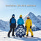 Volwassen PVC opblaasbaan 120 cm - sneeuwvliegen