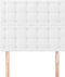 vidaXL - Hoofdborden - 2 - st - 80x5x78/88 - cm - kunstleer - wit