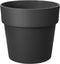 Elho B.for Original Rond 25 - Bloempot voor Binnen - 100% Gerecycled Plastic - Ø 24.7 x H 23.2 cm - Living black